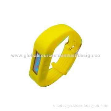 Colorful Bluetooth Wristband with Sleep Monitor and Pedometer